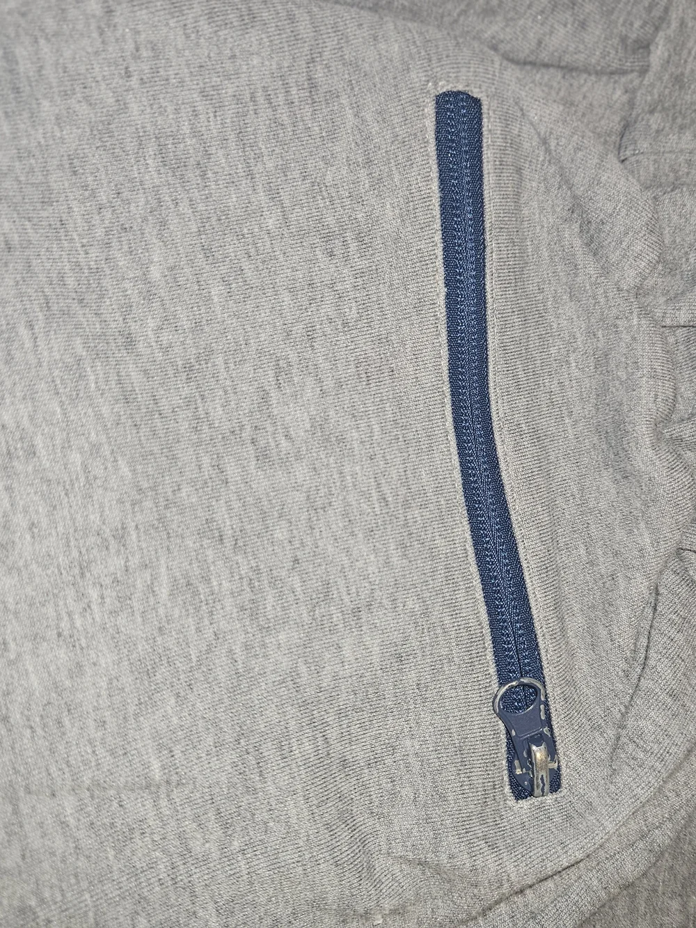 Men's Grey Baseballism Joggers with Navy Accents